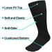 Physicians Approved Bamboo Diabetic Socks Crew (3 Pack) - Adult Size 8-13 (Black) - Medium-Large - Buy Online on GoSupps.com
