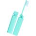 Foldable Travel Toothbrush with Case - Ideal for Travel Camping & Home - Durable Black Hard Bristles - Buy Online on GoSupps.com