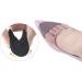 3 Pairs Adjustable Toe Fillers for Big Shoes - Improve Fit & Comfort for Men & Women Perfect for High Heels Flats & Dress Shoes (Black - Buy Online on GoSupps.com