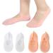 InfantLY Bright Silicone Foot Moisturizing Gel Sock - Skin Care Protector for Dry Skin - Non-Slip Massager - White, 1.0 Count - Buy Online on GoSupps.com