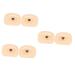 Beavorty Practical Eye Skin 3 Sets Makeup Practice Skin Eyeshadow Fake Silicone Skin Simulated Eye Makeup Board Thicken Mold 6.9x5.2cmx3pcs Assorted Colorx3pcs