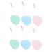 6pcs Phone Screen Wiper Screen Cleaners for Phones and Tablets Screen Cleaner Wipes Macaron Screen Cleaner Macaron Cleaning Cloth The Cleaner Phone Cleaner Pp+Silicone Brush Glass
