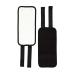 Qtynudy 2pcs Castor Oil Joint Pack Essential Oil Leg Care Pack Reusable Black