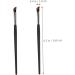POPETPOP 2pcs Eyebrow Brush Angled Eyeliner Brush Angled Eye Shadow Brush Angled Brush Miss Flat Head Sickle - Buy Online on GoSupps.com