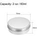 1Pc Silver Small Aluminum Tin Can with Lid Metal Round Tins Containers Screw Lid Round Tin Jar Container Bottle for Cosmetic Lip Balm Cream(50g) Refillable Containers Jars Tools and Accessories - Buy Online on GoSupps.com