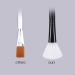 Silicone Face Mask Brush 2PCS Set - Flexible Facial Mud Applicator Tools for Moisturizers - Wood Handle, Ideal for Clay and Charcoal Masks - Buy Online on GoSupps.com