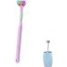 Three-Sided V-Shaped Toothbrush for Special Needs - Soft Bristles for Adults | International Shipping Available - Buy Online on GoSupps.com