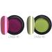 Peowuieu 16 Glasses Chrome Nail Powder Metallic Nail Art Powder Effect Manicure Pigment with 16 Pieces Eyeshadow Sticks - Buy Online on GoSupps.com