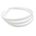 12 Pieces Headbands Non-Toxic DIY Headbands Wide No Teeth Headband Hairband Hair Accessories for Women Girls Lady (White)