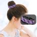 4 Pack Rhinestone Gem Banana Hair Clips - Sparkly Leaf Design for Thick Hair - Buy Online on GoSupps.com