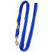 Adjustable Dog Leash for Large Dogs - Reflective Double Linen 2.80m Made in Germany - Blue 20mm - Buy Online on GoSupps.com