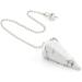 Seven Chakra Beads & Pendulum - Natural Gemstones for Meditation & Yoga | White Turquoise - Buy Online on GoSupps.com