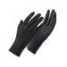 Antcher women uv sun protection gloves ice silk sunstick fingerless gloves full finger touchscreen slipproof gloves hiking cycling gloves for golf fishing black