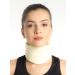 Morsa UK Neck Brace - Foam Cervical Collar - Soft Neck Support Relieves Pain & Pressure in Spine - Disc Hernia Osteoarthritis Brace Medical Grade - Can Be Used During Sleep (White M) M White
