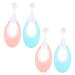 Minkissy 12 pieces of children's toothbrush electric toothbrush children's toothbrush baby toothbrush training toothbrush toddom toothbrush old 2 4 baby toothbrush soft fur newborn tool 1 piece (1 Pack) different colors x 3 pieces