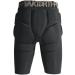 Lqfuhznus X-Large Snowboarding Impact Shorts Hip Protector for Men and Women - Tailbone Padded Protective Short Pants for Skating and Skiing - Buy Online on GoSupps.com