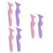FOMIYES 6 Pcs Silicone Beauty Ruler Glue Tape Mascara Silicone Eyeliner Tool Makeup Tool Mask Spoon Massage
