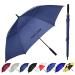 BARAIDA Golf Umbrella Large 62/68/72 Inch, Extra Large Oversize Double Canopy Vented Windproof Waterproof Umbrella, Automatic Open Golf Umbrella for Men and Women and Family Navy Blue 62 in