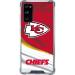 Skinit Clear Phone Case Compatible with Samsung Galaxy S20 FE - Officially Licensed NFL Kansas City Chiefs Design