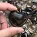 4pc 40mm Natural Crystal Stones Heart Smoky Quartz Carved Ornaments Ornaments Chakra Reiki Balancing - Buy Online on GoSupps.com