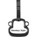 Let'sGood Monkey Style Ninja Gymnastic Rings - 3 PCS Swing Bar Monkey Rings with Hanging Straps for Backyard Ninja Warrior Obstacle Course - Buy Online on GoSupps.com