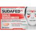 Sudafed PE Maximum Strength Non-Drowsy Sinus Pressure & Pain Relief - 24 ct Decongestant - Fast International Shipping - Buy Online on GoSupps.com