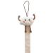 hgnxa Cute Hair Clip Holder Soft & Comfortable Adjustable Hairband Storage Cloud Pattern for Kids Room Decoration & Daily Use White leggy clouds