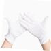 ULTECHNOVO 24 Pairs Cotton Gloves Spa Gloves Dry Hands Gloves The Ove Glove Moisturizing Hand Gloves Hair Salon Gloves Industrial Gloves Lab Glove Gloves Hair Coloring Protection White Work - Buy Online on GoSupps.com
