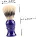 Beavorty 8pcs Shaving Brush Foam Tool Set - Plastic Handle Accessories Bag - Ideal for Men - 10.5x3.9cm - International Shipping Available - Buy Online on GoSupps.com