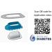 Omnipod Grip Shield with Comfort Ring by Deck My Diabetes - Sky Blue | Reusable, Flexible, One-Handed Application with Overlay Patches - Buy Online on GoSupps.com