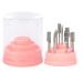 48 Holes Nail Drill Display Box - Organizer for Nail Drill Bits & Grinding Heads | Secure Storage Solution - Buy Online on GoSupps.com