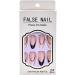 24Pcs Press on Nails Short French Tips Fake Nails Acrylic Square False Nails Summer Reusable Artificial Almond Nails for Women and Girls - Buy Online on GoSupps.com