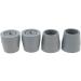 4Pcs Anti-Slip Walking Stick Ferrules Cane Crutch Rubber Pad Heavy Duty End Bottoms Protector for Disabled Elder Present Black A - Buy Online on GoSupps.com