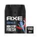 AXE (6 Pack) Adrenalin Body Spray for Men 5.07 Oz (150ml) |Mandarin & Sandalwood scent |48H Non Stop Fresh |by SBD - Buy Online on GoSupps.com