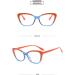 Buy SERONI TR90 Cat Eye Blue Light Blocking Glasses - Stylish Orange-Blue Anti UV Glasses for Men & Women | 56mm Reading & Computer Glasses - Buy Online on GoSupps.com