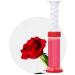 Toilet Gel Stamp Flower Fragrance Bathroom Deodorizer Bowl Cleaner Toilet Wand Stops Limescales and Stains with Air Freshening Deodorizing Clean Red - Buy Online on GoSupps.com