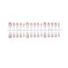 AJTUTUS Stick On s Long Press on s and White False s Art Decoration for Various Occasion