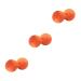 Gleavi 3 STK peanut massage ball Massage devices for feet muscle roller ice hockey Olnuts Double lacrosse massage ball Double lacrosse massager Double ball massage mug yoga ball