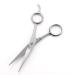 Lurrose Stainless Steel Beard Scissors for Facial Hair, Mustache, Eyebrow & Nose Hair - Hair Cutting and Hairdressing Shears - Buy Online on GoSupps.com