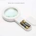 Glass Glass with LED Lights 100MM Handheld Optical HD Loupe Reading Identification Maintenance Elderly Magnifier HD Expansion Mirror - Magnification: 30 T Magnifier for Re Made in China - Buy Online on GoSupps.com