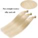 22" SEGO Pre Bonded Human Hair Extensions I Stick Tip 0.5g*100 Strands #60 Platinum Blonde 100% Real Remy Keratin Hair Extensions Straight (50g) - Buy Online on GoSupps.com