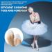 Toe Protection Silicone Caps - 4pcs Gel Pads for Ballet & High Heels | Pain Relief & Comfort - Buy Online on GoSupps.com