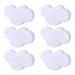 GODNECE furniture knobs children set of 6 furniture knobs children's room set drawer knobs furniture knobs children's room 5.4 x 3.6 x 2.3 cm white