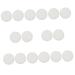 IMIKEYA 16 Pcs DIY Silicone Mold Reverse Mould Mini Cupcake Silicone Soap Molds Biscuits Molds Muffin Cake Candle Mold Muffin Silicone Molds Kids Candy Simple Silica Gel Fondant Mold White 8X8X1.5CMx8pcs Whitex8pcs