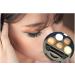 Mallofusa Metallic Shimmer Eyeshadow Palette - Golden Frenzy (5 Colors) - 4.7oz - Buy Online on GoSupps.com