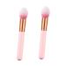 AUTSUPPL 2pcs Cosmetics Brush Cosmetic Brush Highlighter Makeup Brush Cosmetics Powder Brush Wooden