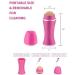 RIYAN Face Oil Absorbing Roller Volcanic Stone Blemish Remover Face Oil Removing Rolling Stick Ball Pink - Buy Online on GoSupps.com