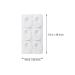 HEALLILY 6Pcs Toe Corn Treatment Pads - Pain Relief Callus Cushions for Foot - White - Buy Online on GoSupps.com