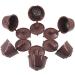 Capsules de caf r utilisables dosettes de caf paniers caf rechargeables en plastique compatibles avec les bouilloires design attrayant - Buy Online on GoSupps.com