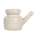 Frattina 350Ml Ceramic Neti Pot Nose Cleaning Pot Durable Leakproof Spout Pot for Nasal Rinsing Nose Washing Men Women Grey